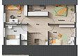 Grundriss Einfamilienhaus Bodensee 129 Dachgeschoss