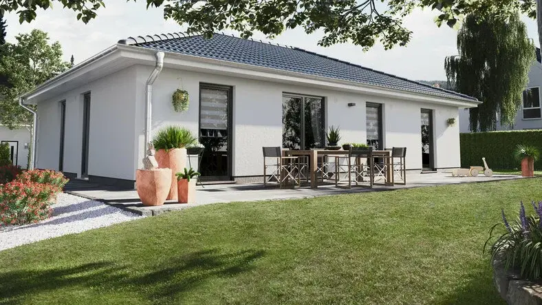 Bungalow-110-Garten-Elegance Bungalow